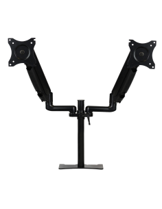 Brazo articulado soporte doble monitor ajustable 27...