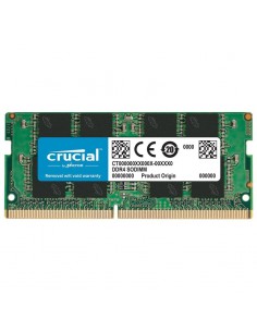 Memoria ram ddr4 8gb crucial - sodimm - 3200 mhz - pc4...