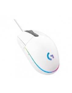 Mouse raton logitech g203 lightsync blanco gaming 8.000...