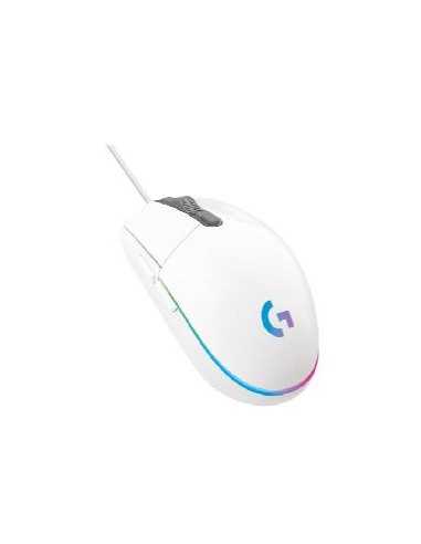 Mouse raton logitech g203 lightsync blanco...