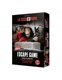 Juego de mesa la casa de papel: escape game 2 edad...