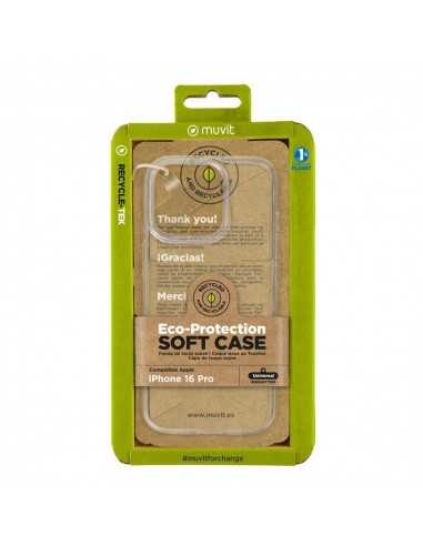 Funda muvit recycletek para apple iphone 16 pro...