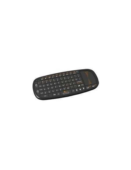 Mini teclado bluetooth con touchpad y puntero láser