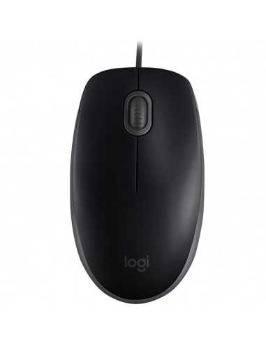 Mouse raton logitech b110 silent optico usb negro
