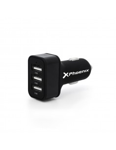 Cargador universal phoenix phcarcharger3usb para coche -...