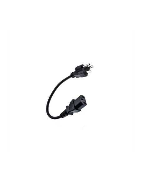 Cable alimentacion nanocable cpu nema - 5 - 15p - m - c13 - h 1.5m corriente