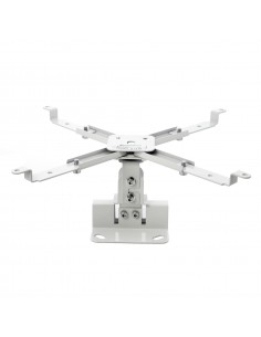 Soporte de proyector de techo y pared rota 360Âº inclinacion 10Âº blanco