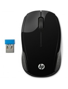 Mouse hp optico 200 inalambrico 1000ppp negro
