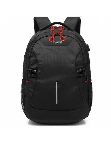 Mochila ewent para portatil de 15.6 pulgadas con salida usb
