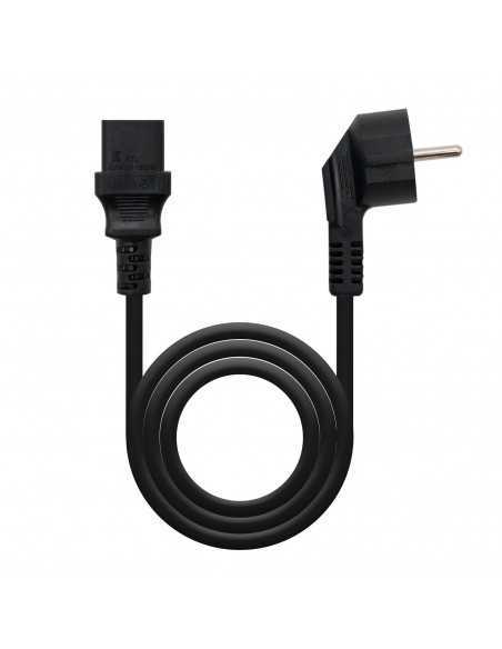 Cable alimentacion nanocable cpu - red 220v 1.5 m. corriente