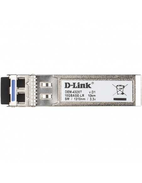 Adaptador sfp+ d - link dem - 432xt 10gbase - lr 10km fibra optica