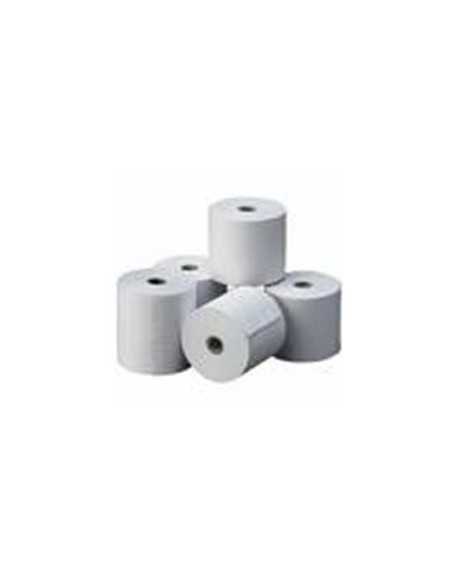 Rollo de papel matricial impresora ticket con copia 76mmx65cm no termico