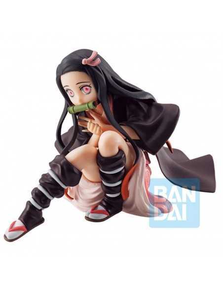Figura bandai ichibansho demon slayer kimetsu no yaiba nezuko kamado 10 cm exclusiva