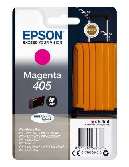 Cartucho tinta epson c13t05g34010 singlepack magenta 405 durabrite ultra ink