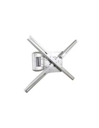 Soporte articulado de pared phoenix para pantalla tv rotacion giro e inclinacion 20º hasta 35 kg gris metalizado