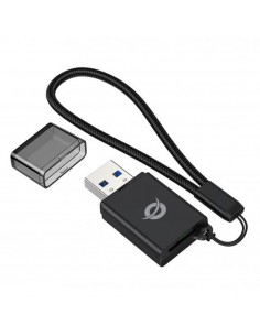 Lector de tarjetas usb 3.0 conceptronic bian07b microsd - tflash