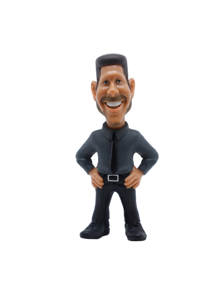 Figura minix futbol atlÃ©tico de madrid simeone 7 cm