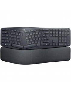 Teclado logitech ergo k860 ergonomico bluetooth & wireless grafito