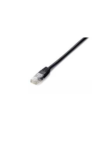 Cable red equip latiguillo rj45 u - utp cat6 5m negro