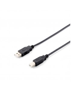 Cable impresora equip usb a - usb b - macho - macho - 3m - negro