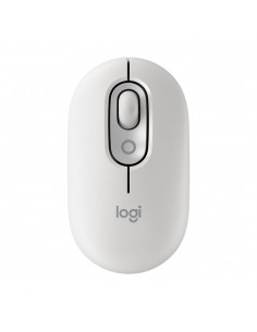 Raton inalambrico logitech pop mouse blanco