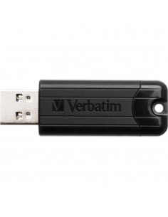 Memoria usb 3.2 verbatim pinstripe 32gb negro