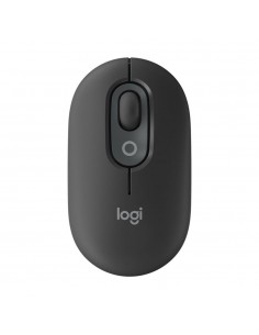 Raton inalambrico logitech pop mouse grafito