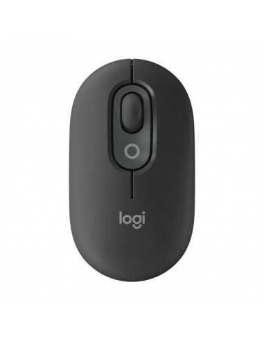 Raton inalambrico logitech pop mouse grafito