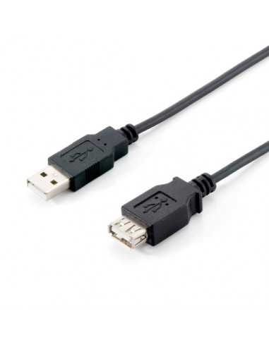 Cable equip alargo usb 2.0 tipo a macho - hembra 1.8m