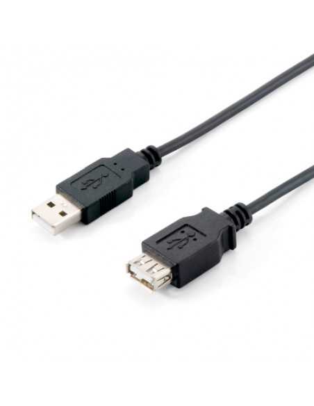 Cable equip alargo usb 2.0 tipo a macho - hembra 1.8m