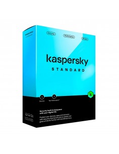 Antivirus kaspersky standard 1 dispositivo 1 aÃ±o en caja