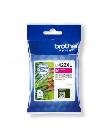 Cartucho tinta brother lc422xlm magenta 1500 paginas