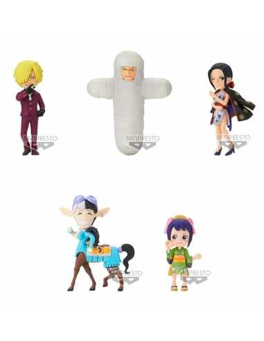 Figura banpresto one piece world collectable figure - wanokuni onigashima 5 - 4 - 7cm 12 unidades