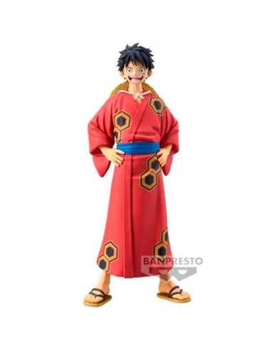 Figura banpresto one piece wanokuni killer dxf the grandline series monkey d. luffy 16cm