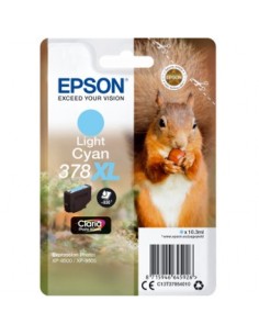 Cartucho tinta epson c13t37954010 singlepack light cyan 378xl claria photo hd ink ardilla