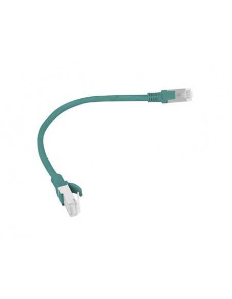 Latiguillo lanberg cat.6 utp 0.25m verde