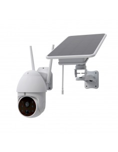 Cámara ip motorizada vigilancia solar batería phoenix sentry ev full hd wifi detección movimiento audio dual app tuya smart