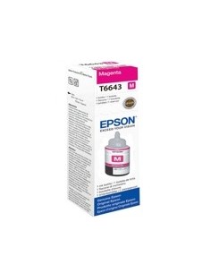 Cartucho ecotank epson 664 t664340 magenta 70ml l355 - l555