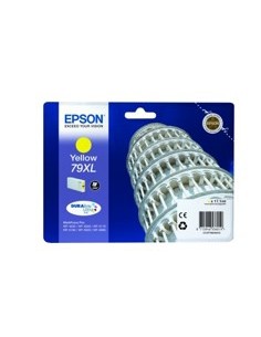 Cartucho tinta epson t790440 amarillo 79xl wf5000 (serie) - torre de pisa