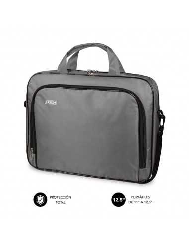 Maletin subblim oxford laptop para portatil 11 pulgadas - 12.5 pulgadas gris