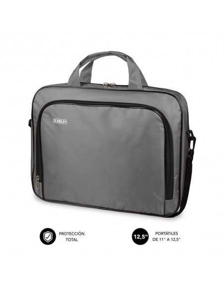 Maletin subblim oxford laptop para portatil 11 pulgadas - 12.5 pulgadas gris
