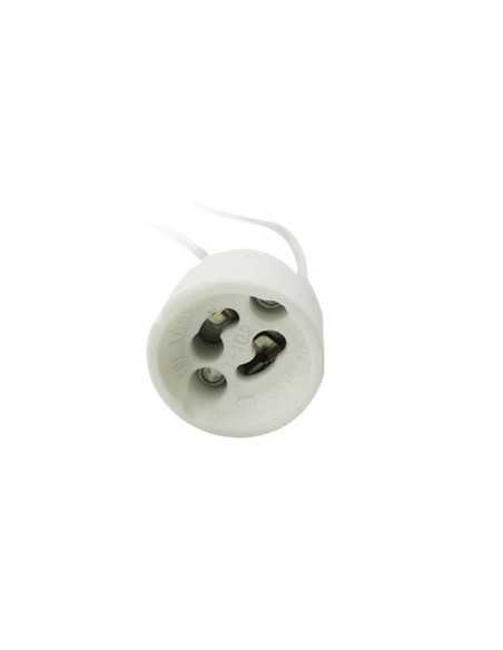 Porta lamparas silever electronic para gu10 230v 15 cm
