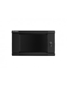 Armario rack lanberg 6u 600x450x368 auto ensamblado 19 pulgadas hasta 60 kg negro