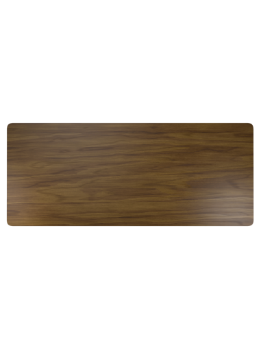 Nature tablero madera mdf walnut 150 x 75 cm