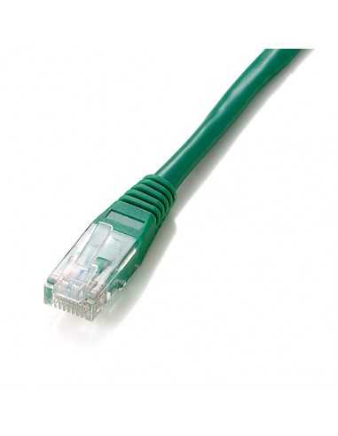 Cable red equip latiguillo rj45 u - utp cat6 0.5m verde