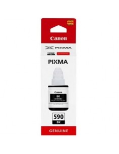 Botella tinta canon gi - 590bk negro 135ml 6000 paginas