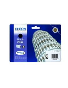Cartucho tinta epson t790140 negro 79xl wf5000 (serie) - torre de pisa