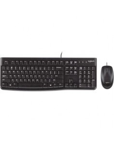 Teclado + mouse logitech mk120 usb 2.0 frances