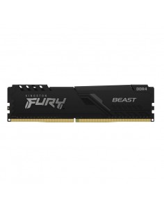 Memoria ram ddr4 16gb kingston - 3200mhz - pc4 - 25600 - fury beast - negro - 1.2v