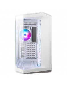 Caja ordenador gaming msi mag pano 100r pz atx rgb cristal templado blanco
